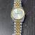 RARE Seiko Quartz SQ 7n43-8110 Day Date Two Tone Fluted Vintage Watch 1 thumbnail