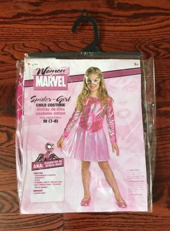 Girl Spidergirl Costume 1