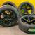 20 x9.5 11 black Dodge Charger Hellcat wheels and tires 2604 Style 245 4 thumbnail
