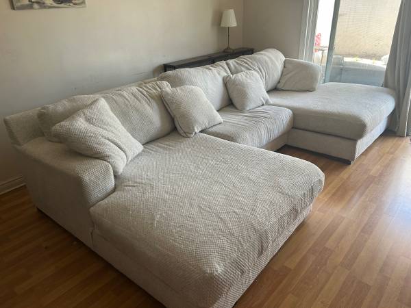 11ft double chaise couch 1