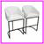 Restoration Hardware Emery Bar Stools, Pair 1 thumbnail