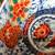 Decorative Red Lotus Japanese Bowl 5.5” 6 thumbnail