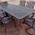 Garden Treasures Herrington Classics Patio Table w/ 6 Chairs.  CAST. 8 thumbnail