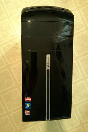 Free Gateway Mid Tower Case with DVD Power Supply 1