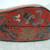 Japanese Lacquer Box Red Jewelry Box Artsy Motif Container Vtg 50s 9 thumbnail