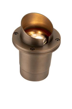 FX Luminaire C-IN In-Grade Brass Landscape Light W/MR-16 2 – Brand New 1