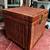 1970s Pair of Vintage Rattan Box Chests w/brass: opens front or top 4 thumbnail