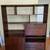 Mid century modern Danish walnut wall unit 1 thumbnail