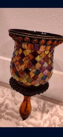 Retired Partylite Global Fusion Wall Sconce Candle Holder 1