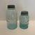 Antique, Vintage, Atlas, Ball, Mason Jars (10), Glass, Zinc Lids (18) 2 thumbnail