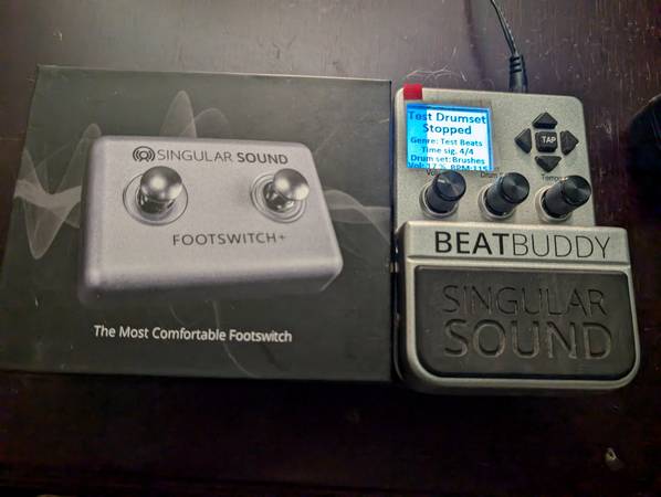 Beat buddy drummer in a box with switch 1