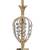 Vintage crystal pineapple lamp 4 thumbnail