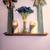 ✨ FANTASTIC 2PCS MATCHING FLOWER & SHELF SET WALL DECOR $60 6 thumbnail