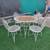 Vintage Rustic Metal Patio Set 6 thumbnail