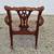 Antique Chippendale Revival Child's Open ArmChair 8 thumbnail