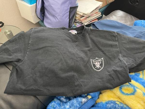 Old School Raiders T Shirt Mens Medium 1