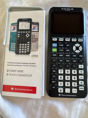TI-84 Plus CE Python Graphing Calculator – Brand New, Never Used 1