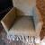 Upholstered armchair with a skirted base 1 thumbnail