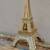 Eiffel tower gold painted plastic. 18" tall 1 thumbnail