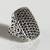LOIS HILL Heavy Sterling Silver Hand Made Weave Size 7 Ring 22.2 Grams 1 thumbnail
