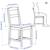 Coffee table with drawers and wood table set 4 chairs-  must sell ASAP 9 thumbnail