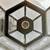 70s Federal Style Exterior Lantern Wall Mount Light Copper Hexagon Gla 8 thumbnail