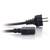 UK & EU electrical outlet three prong 6 foot replacement power cord x2 17 thumbnail