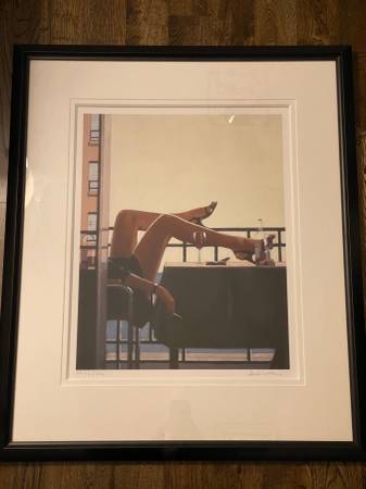 Jack Vettriano "The Temptress" Artist Proof Limited Signed Ed. of 25 1