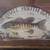 Framed Small Mouth Bass Artwork 31" wood glass signed arnie fisk fishi 2 thumbnail