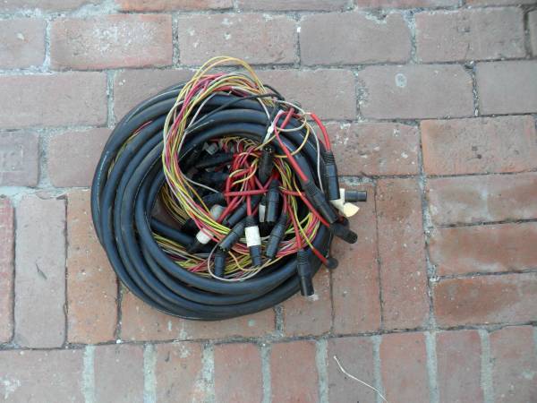 16 channel audio snake XLR 25 feet 1