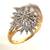 RING Gold yellow Diamond diamonds 1 carat total size 8 woman 1 thumbnail