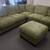 New 99x99 sage corduroy sectional  couch   / free delivery 4 thumbnail