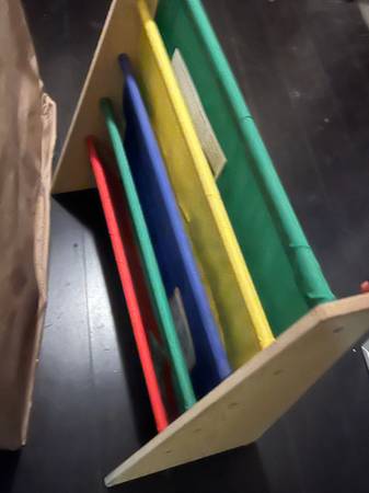 Kids bookcases and organizer 1