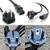 UK & EU electrical outlet three prong 6 foot replacement power cord x2 1 thumbnail