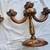 ROSE WOOD CANDLE HOLDERS CANDELABRA 7 thumbnail