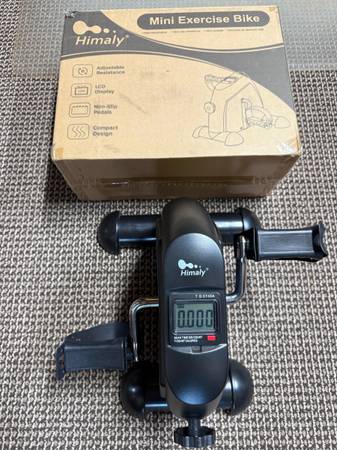 Himaly Mini Exercise Bike / Under Desk Pedal Exerciser – Excellent Condition 1
