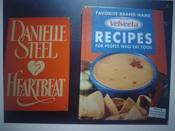 Danielle Steel Heartbeat Book - Velveeta Recipes Book 1