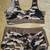 Women's Large Camouflage Two Piece Bathing Suit 5 thumbnail