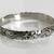 VTG. Sterling Silver Engraved Flowers Branches Bangle Bracelet 25g 1 thumbnail
