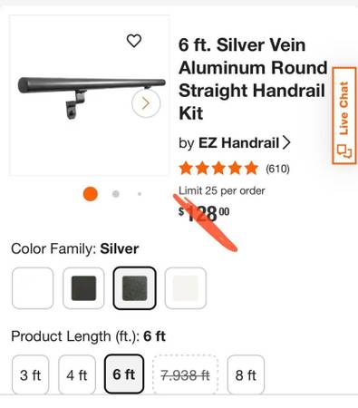 Brand New Handrail Kit 1