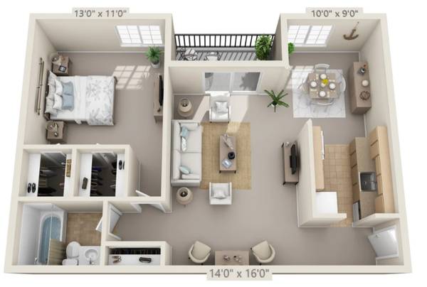 $1,205 / 1br - 850ft2 - Clean, Quiet, and Well Maintained! (Fairfield)63974330056323120