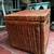 1970s Pair of Vintage Rattan Box Chests w/brass: opens front or top 11 thumbnail