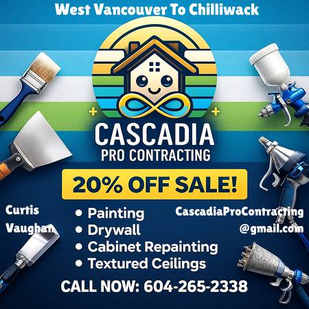 -20 PAINTING PAINTER DRYWALLING DRYWALLER TEXTURED CEILING CascadiaPro 1