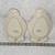 Set of 2 Santa Claus Holiday Candy Cookie Dessert Ceramic Trinket Candy Plate 3 thumbnail