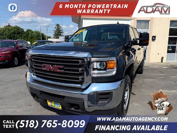 $470/mo - 2018 GMC Sierra 2500HD 2500 HD 2500-HD Base 4x4Crew 4 x 4 Cr - $29,999 (27 Colombia St Rensselaer, NY 12144)63477859580803121