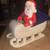 Vintage Christmas Xmas Santa & Holland Mold Sleigh Sled Display 1 thumbnail