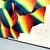 Japanese  Artist Ay-O  Signed and Numbered Print "Rainbow Night" 2 thumbnail