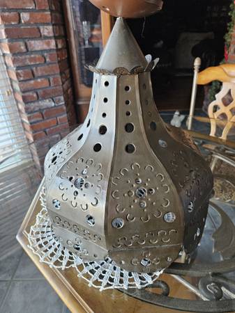 Metal tin Ceiling light 1