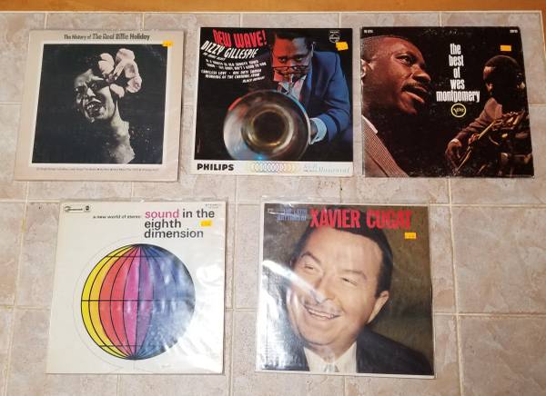 Assorted jazz records 1