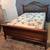 Full / queen-size solid wood bedroom set vintage 1993 3 thumbnail